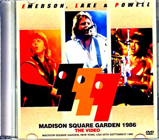EL & P Emerson,Lake & Powell エマーソン・レイク・アンド・パウエル/NY,USA 1986