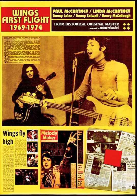 Paul McCartney Wings ポール・マッカートニー ウイングス/Early Archives 1969-1974