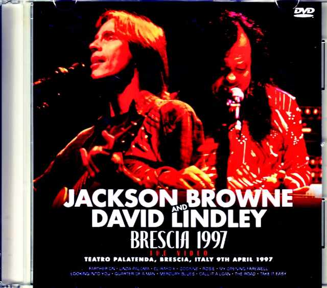 Jackson Browne David Lindley ジャクソン・ブラウン デヴィッド・リンドレー/Italy 1997 jewel ver.