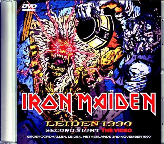 Iron Maiden アイアン・メイデン/Netherlands 1990 Complete Jewel Version
