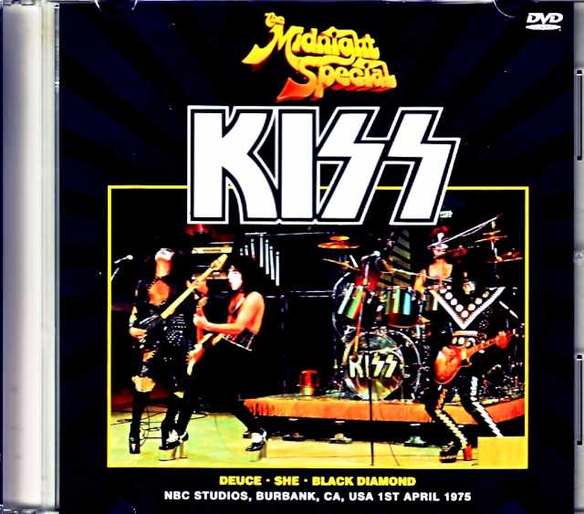 Kiss キッス/Midnight Special CA,USA 1975 Jewel Version