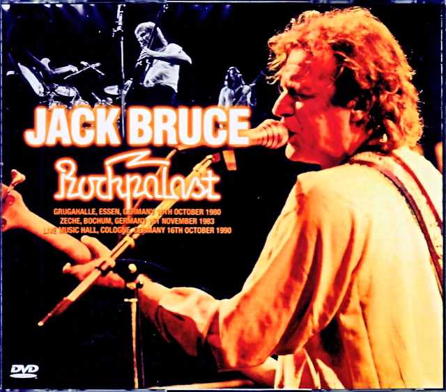 Jack Bruce ジャック・ブルース/Rockpalast Germany 1980-1990