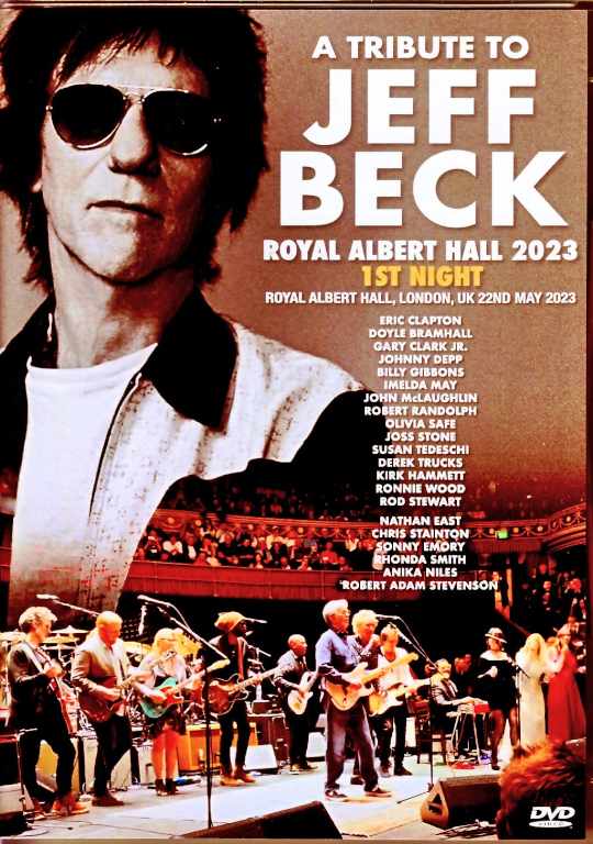 Various Artists Eric Clapton,John Mclaughlin,Rod Stewart,Gary Clark Jr.,Billy Gibbons/Tribute to Jeff Beck London,UK 5.22.2023 Complete