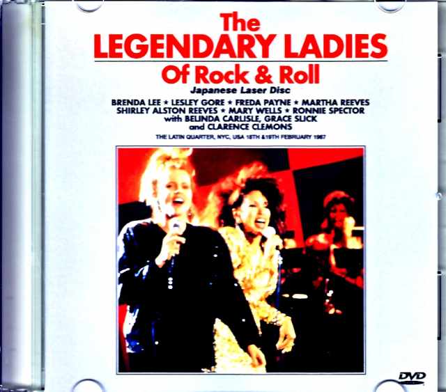 Various Artists Brenda Lee,Belinda Carlisle,Ronnie Spector,Martha Reeves/Legendary Ladies of R & R NY,USA 1987