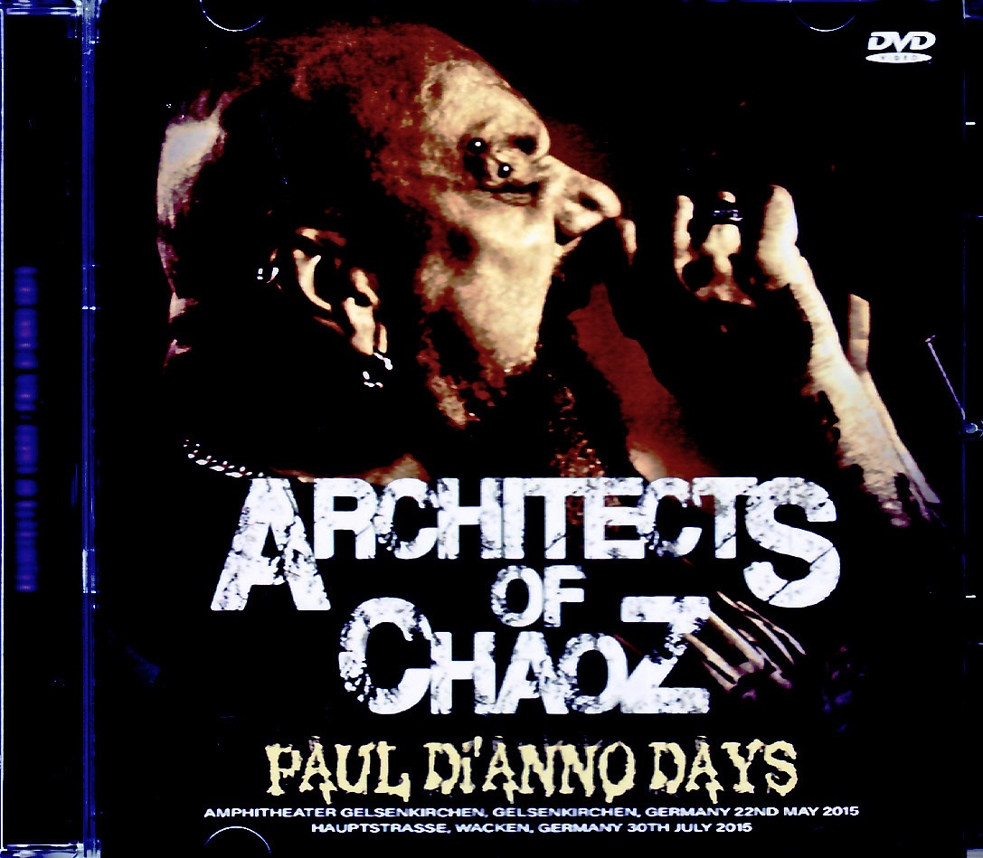 Paul Di'Anno Architects of Chaoz ポール・ディアノ/Germany 2015 & more