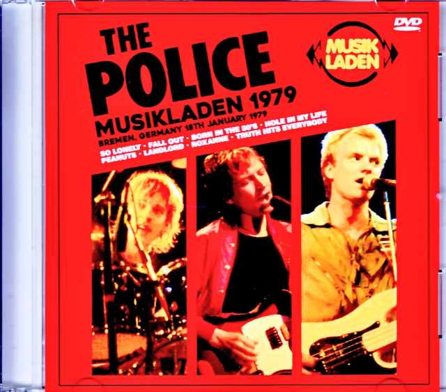 Police ポリス/Musik Laden Germany 1979  Jewel Version