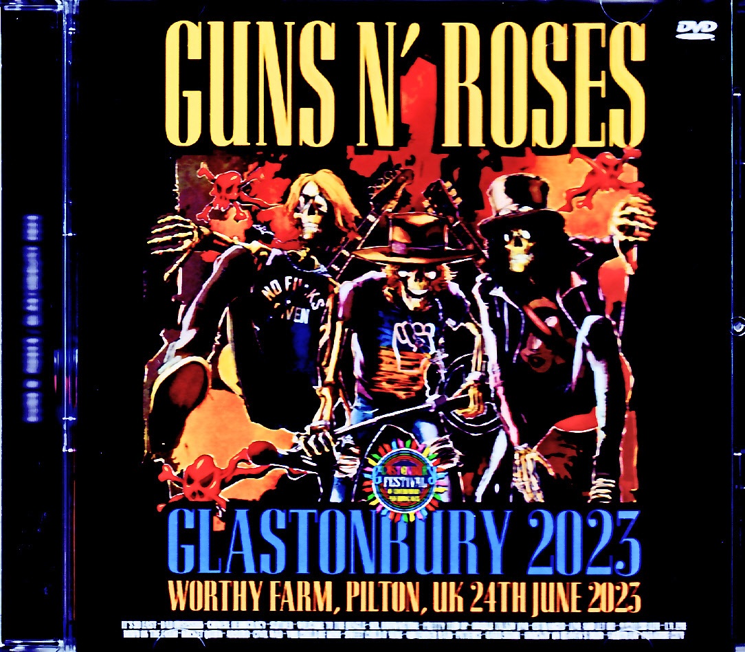 Guns N' Roses ガンズ・アンド・ローゼス/England,UK 2023 Complete