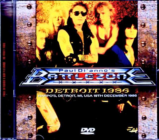 Paul Di'Anno Battlezone ポール・ディアノ/MI,USA 1986 & more