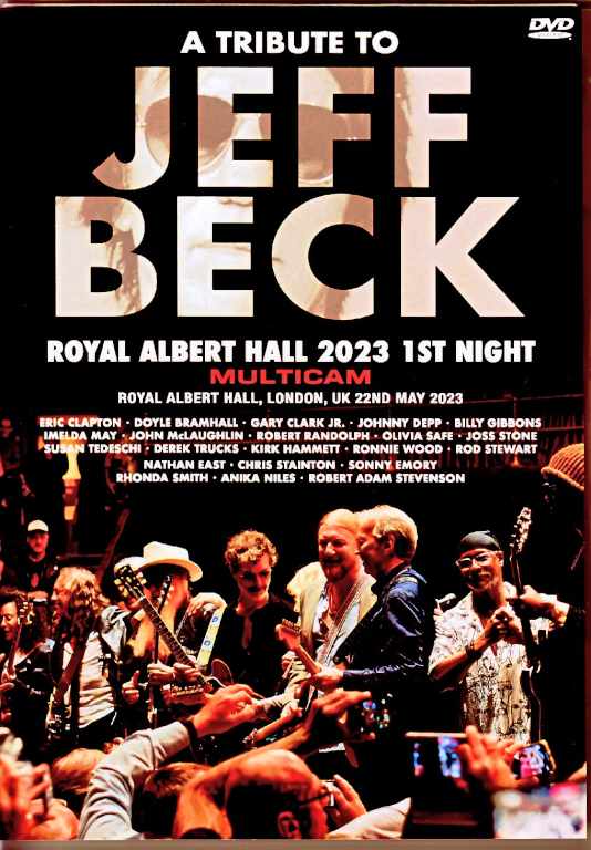 Various Artists Eric Clapton,John Mclaughlin,Rod Stewart,Gary Clark Jr.,Billy Gibbons/Tribute to Jeff Beck London,UK 5.22.2023 Complete Multi-cam Edition