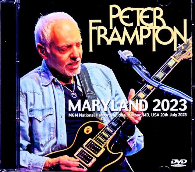 Peter Frampton ピーター・フランプトン/MD,USA 2023 Complete