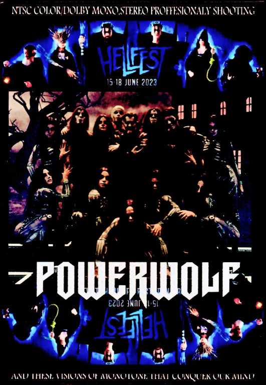 Powerwolf パワーウルフ/France 2023 Complete