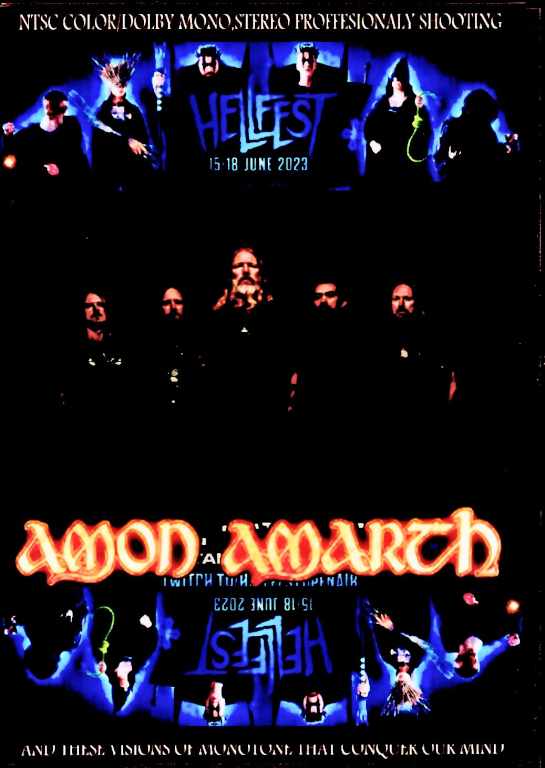 Amon Amarth アモン・アマース/France 2023 Complete