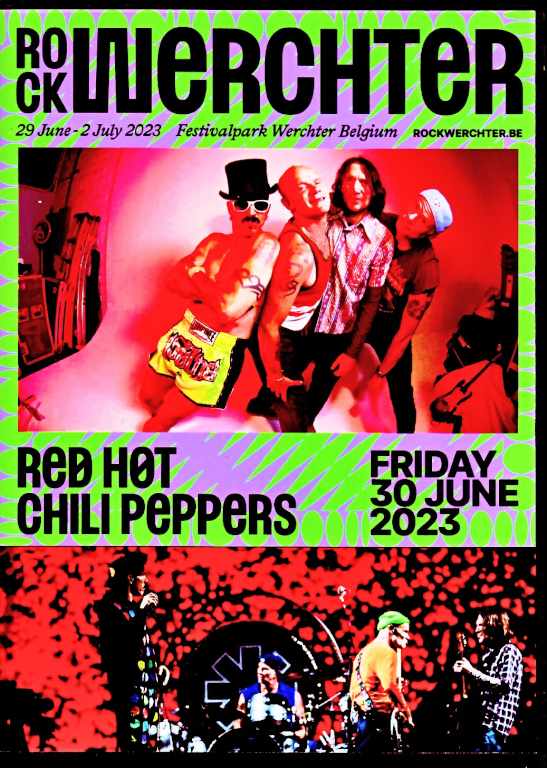 Red Hot Chili Peppers レッド・ホット・チリ・ペッパーズ/Belgium 2023 Complete