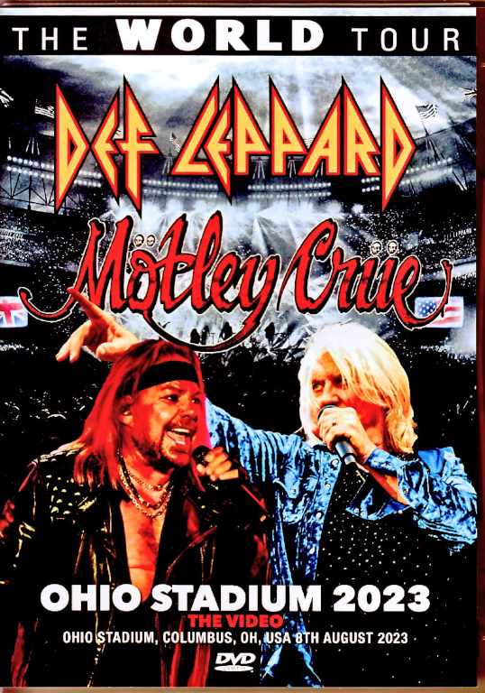 Def Leppard Motley Crue デフ・レパード モトリー・クルー/OH,USA 2023 Complete