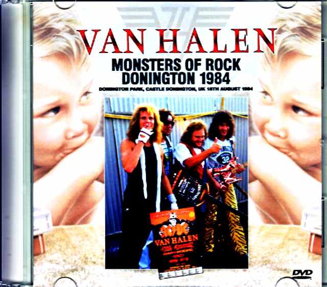 Van Halen ヴァン・ヘイレン/England,UK 1984 Complete 1Cam Shot Edition Jewel Version