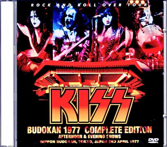 Kiss キッス/Tokyo,Japan 1977 2Shows Complete Jewel Version