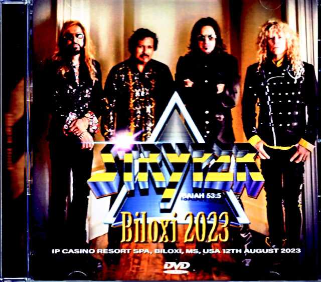 Stryper ストライパー/MS,USA 2023 Complete