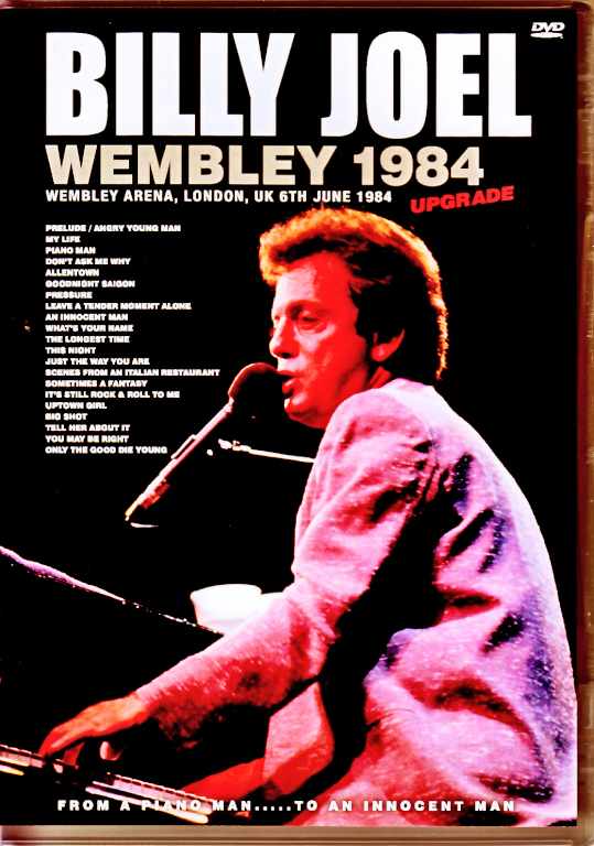 Billy Joel ビリー・ジョエル/London,UK 1984 Upgrade