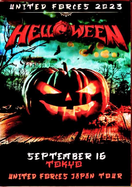 Helloween ハロウィン/Tokyo,Japan 2023 Complete Pro-shot Edition & more