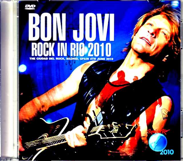 Bon Jovi ボン・ジョヴィ/Spain 6.4.2010 Complete Broadcast Edition Jewel Version