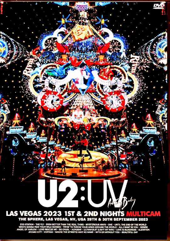 U2 ユーツー/NV,USA 2023 2Days Multicam Edition & more