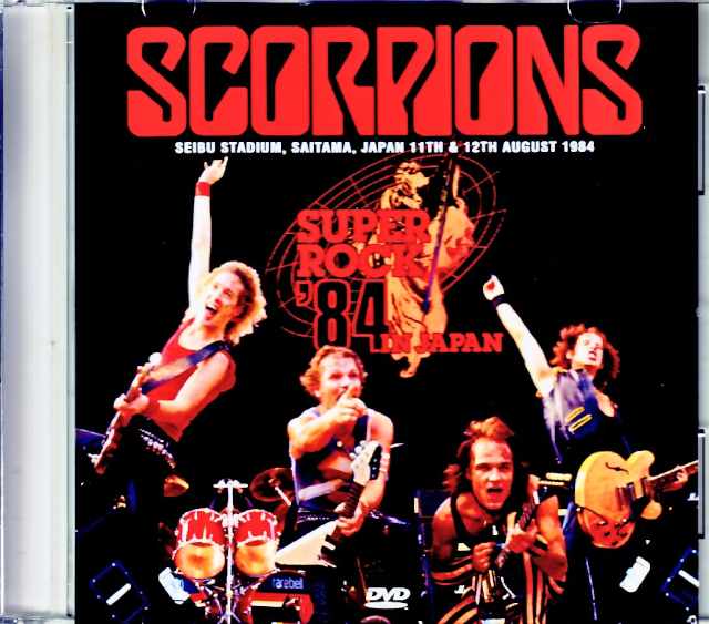 Scorpions スコーピオンズ/Saitama,Japan 1984 Japanese Laser Disc Edition Best Quality Jewel Version