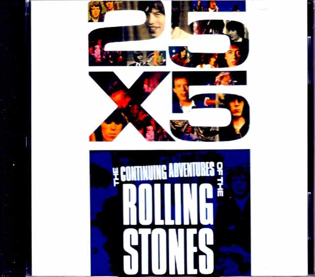 Rolling Stones ローリング・ストーンズ/25X5 Continuing Adventures of the Rolling Stones Japanese Laser Disc Edition Jewel Version