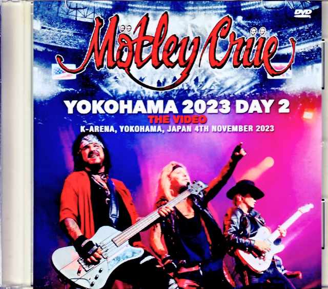 Motley Crue モトリー・クルー/Kanagawa,Japan 11.4.2023 Complete Jewel Version