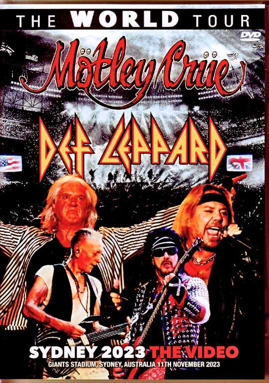 Motley Crue Def Leppard モトリー・クルー デフ・レパード/Australia 11.11.2023 Complete