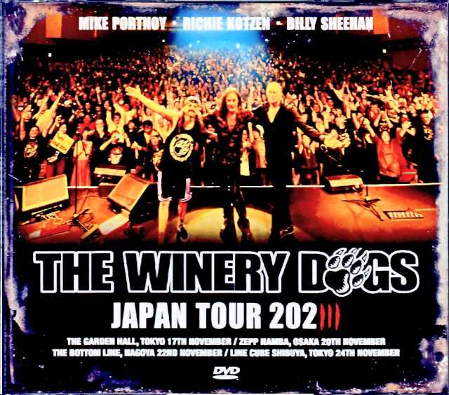 Winery Dogs Mike Portnoy,Richie Kotzen,Billy Sheehan ワイナリー・ドッグス/Japan Tour 2023 Collection