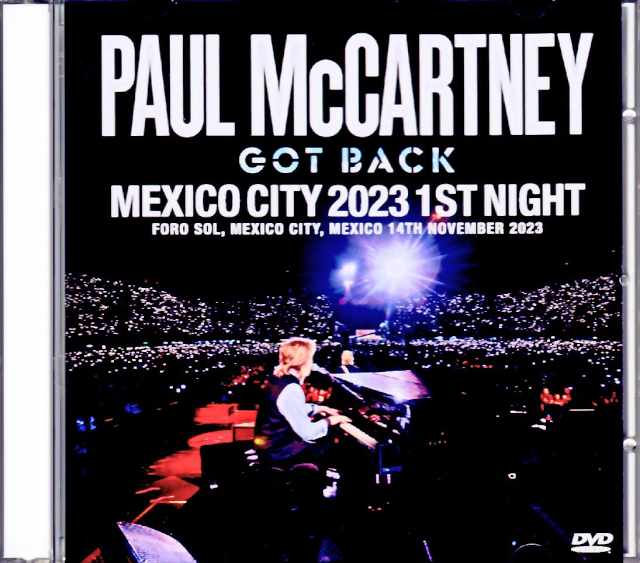 Paul McCartney ポール・マッカートニー/Mexico 11.14.2023 Complete Jewel Version