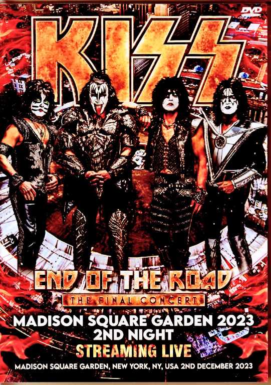 Kiss キッス/NY,USA 12.2.2023 Complete Pro-Shot Edition