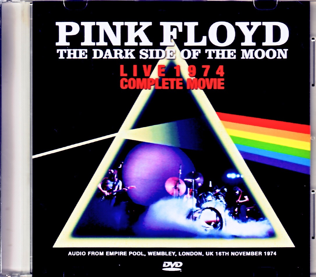 Pink Floyd ピンク・フロイド/目で観る狂気 Dark Side of the Moon 1974 Complete Movie Jewel Version