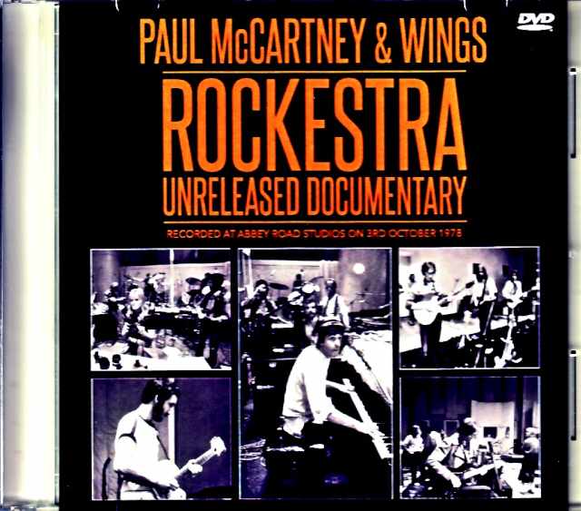 Paul McCartney Wings ポール・マッカートニー ウイングス/Rockestra Unreleased Documentary Jewel Version