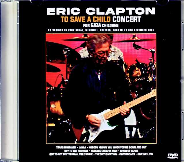Eric Clapton エリック・クラプトン/London,UK 2023  Jewel Version