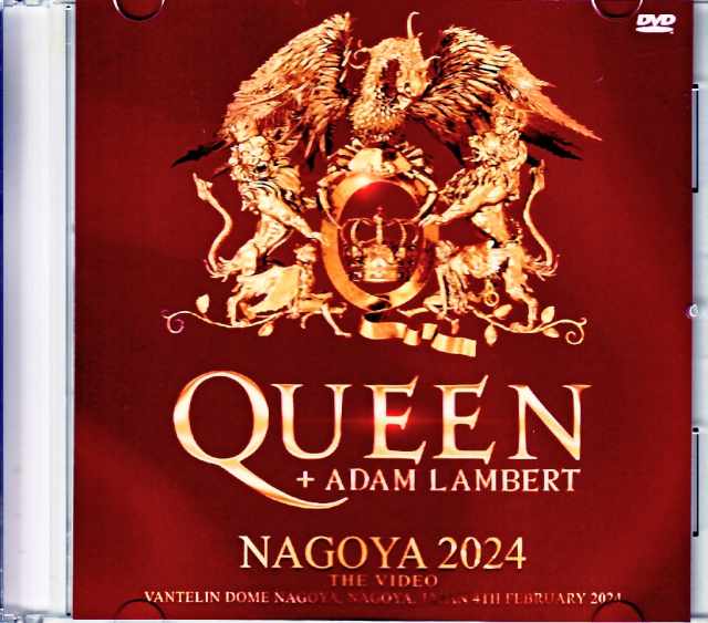 Queen Adam Lambert クィーン アダム・ランバート/Aichi,Japan 2024 Complete Arena Seat Camera Shot Edition  Jewel Version