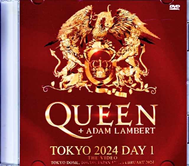 Queen Adam Lambert クィーン アダム・ランバート/Tokyo,Japan 2.13.2024 Complete Another Angle Shot Edition Jewel Version