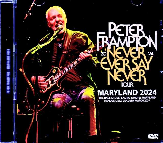 Peter Frampton ピーター・フランプトン/MD,USA 2024 Complete