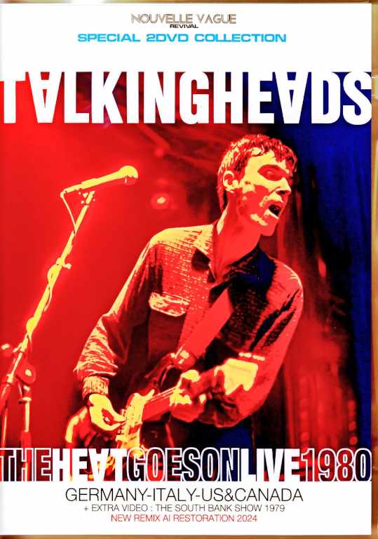 Talking Heads トーキング・ヘッズ/灼熱ライブ1980年 Heat Goes on Live 1980 & more New Remix AI Restoration Edition