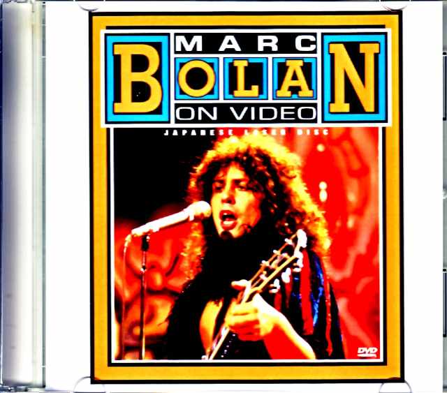 Marc Bolan マーク・ボラン/On Video Japanese Laser Disc Edition Jewel Version