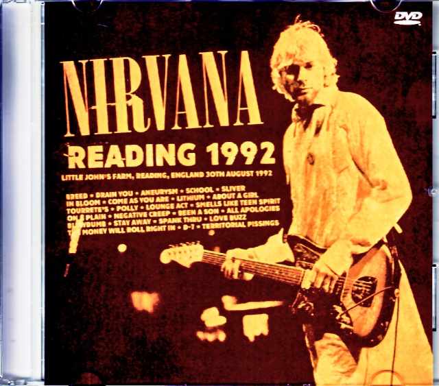 Nirvana ニルヴァーナ/England,UK 1992 Upgrade Jewel Version