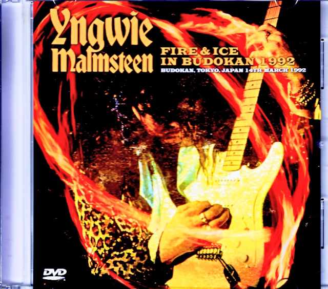Yngwie Malmsteen イングヴェイ・マルムスティーン/Tokyo,Japan 1992 Pro Shot Edition Jewel Version