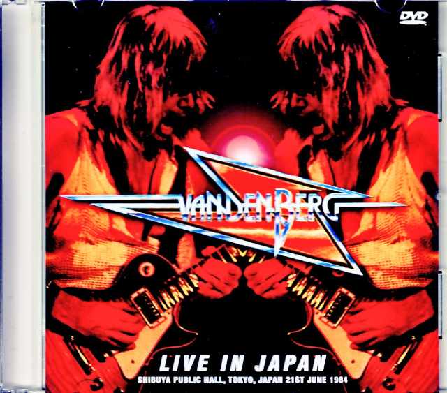 Vandenberg ヴァンデンバーグ/Tokyo,Japan 1984 Upgrade & more Japanese Laser Disc Edition Jewel Version