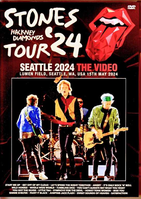 Rolling Stones ローリング・ストーンズ/WA,USA 2024 Complete 2Shot Recordings Edition