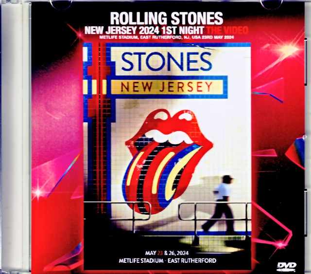 Rolling Stones ローリング・ストーンズ/NJ,USA 5.23.2024 Complete Jewel Version