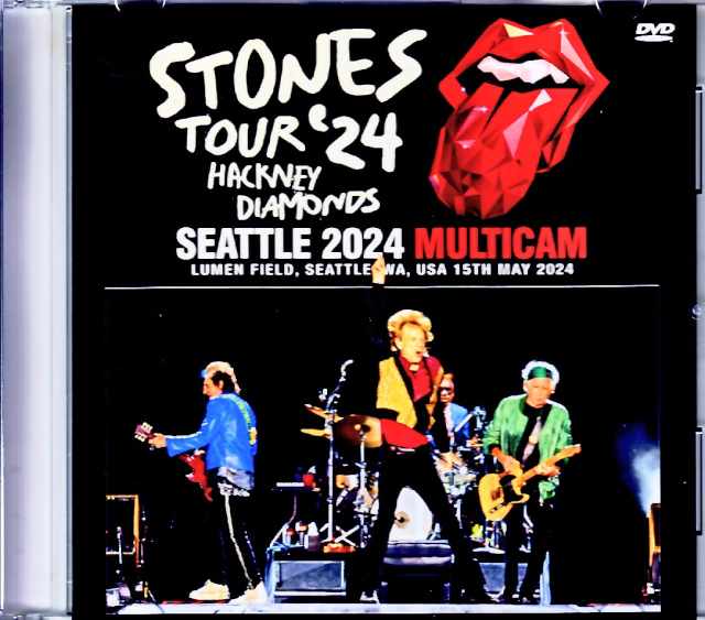 Rolling Stones ローリング・ストーンズ/WA,USA 2024 Complete Multi-cam Edition Jewel Version