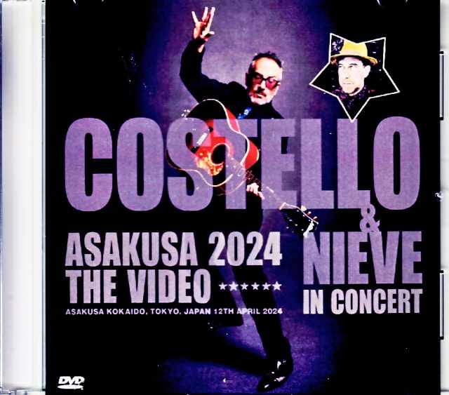 Elvis Costello Steve Nieve エルヴィス・コステロ/Tokyo,Japan 2024 Complete Jewel Version