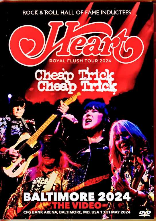 Heart Cheap Trick ハート チープ・トリック/MD,USA 2024 Complete