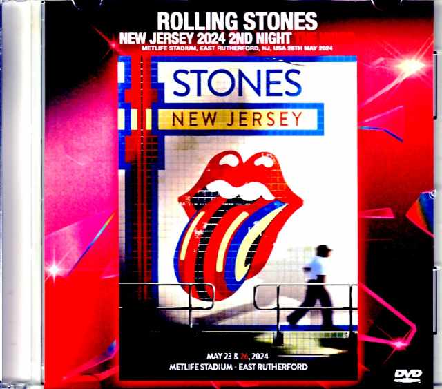 Rolling Stones ローリング・ストーンズ/NJ,USA 5.26.2024 Complete Jewel Version