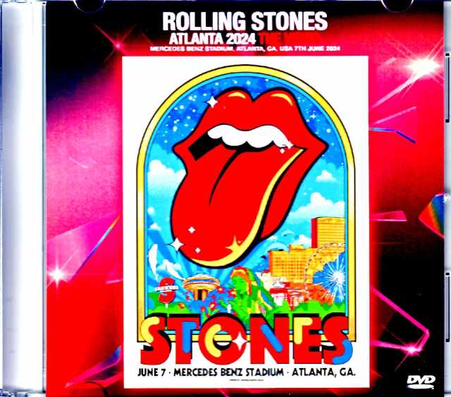 Rolling Stones ローリング・ストーンズ/GA,USA 2024 Complete Jewel Version